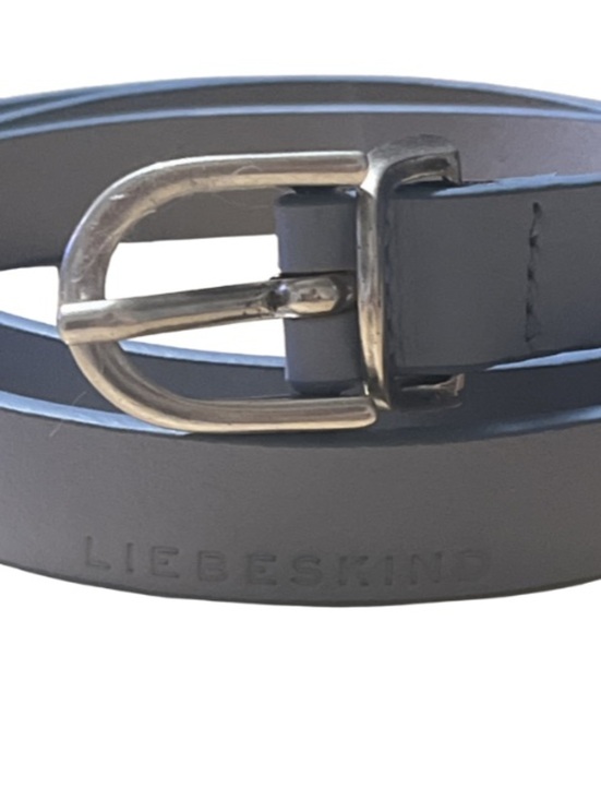 Liebeskind Other - Liebeskind Berlin Dusty Blue Men’s Leather Belt, 40” Waist, NWOT